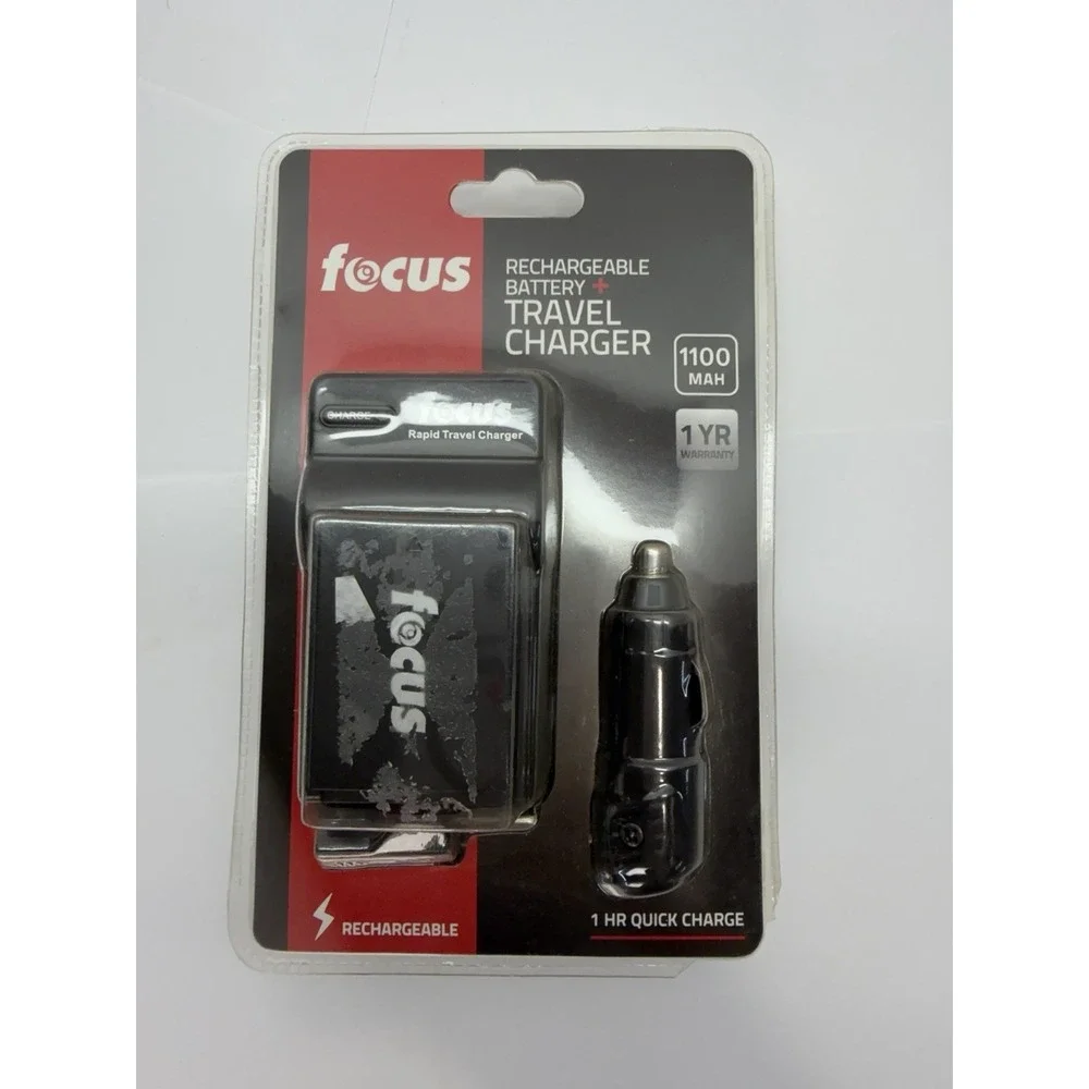 Focus FC-LPE10BC Universal Travel Charger with 1100AH LP-E10 Battery New‎